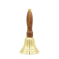 Cloches antiques d'armure en laiton robuste très demandées pour porte d'école, navire nautique et dessus de table utilisés directement depuis l'usine indienne