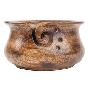 Article décoratif pour la maison au design unique Produit standard de qualité supérieure Bol en fil Bois Mangue Pin Sesham Acacia Teck Hêtre Article fabriqué à la main - Product Image 2