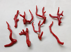 หินปะการังแดงจากอิตาลี Wow.82ชิ้น AAA + หินขัดคุณภาพ AAA อัญมณีเนื้อเรียบ - Product Image 2