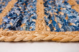 Set de table en tissu denim de jute tressé 40 x 60 cm, vaisselle écologique, tapis de table pour la salle à manger, vente en gros, export - Product Image 5