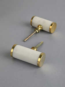 Poignée de porte ronde en marbre de haute qualité MIRHA, polie, avec couleur, forme et taille personnalisées, fabriquée en Inde, en pierre - Product Image 5