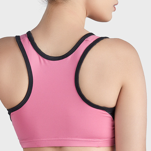 Soutien-gorge de sport OEM pour femmes Soutien-gorge de fitness avec logo personnalisé Vêtements de sport en gros pour dames Nouveau soutien-gorge de sport sexy pour la course à dos nu - Product Image 4