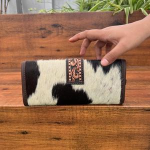 เคสเครื่องประดับผมแบบใหม่กล่องเดินทางเครื่องประดับหนังแท้สไตล์ตะวันตกคลาสสิกกล่องแสดงเครื่องประดับ - Product Image 4