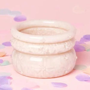 Asequibilidad joyería resina acrílico pulsera brazalete exagerado deslumbrante Multicolor ancho Irregular cuadrado acrílico pulseras - Product Image 1