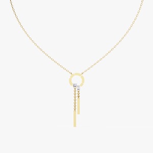 Collier avec pendentif en diamant de laboratoire de haute qualité pour un anniversaire ou un mariage et des bijoux de célébration au prix d'usine - Product Image 2