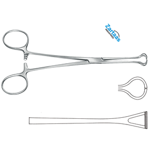 คีมหนีบเนื้อเยื่อ babcock สแตนเลส24ซม./9.5 "ผู้ผลิตเครื่องมือผ่าตัด - Product Image 6