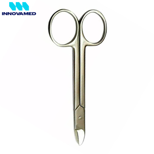 Ciseaux professionnels pour ongles incarnés en acier inoxydable, ciseaux de précision courbés pour podologie et chiropodie, lames durables et aiguisées - Product Image 4