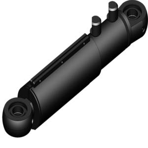 กระบอกไฮดรอลิกแบบกรับเบอร์ 9245992 สำหรับ LIEBHERR 70x50x325 (PGC-415.1) - Product Image 1