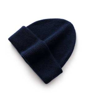 หมวกบีนนี่ไหมพรมถักสำหรับผู้ชาย ดีไซน์ทันสมัย อุ่นสบายสำหรับฤดูหนาว ผลิตจากขนสัตว์แท้ 100% มีจำหน่ายหลายขนาดและหลายสี - Product Image 3