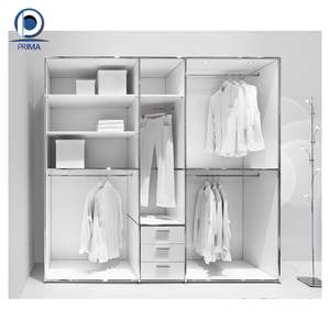 Prima Walk in Closet descubre <span class=keywords><strong>un</strong></span> remanso de tranquilidad y estilo, donde todo está bellamente <span class=keywords><strong>en</strong></span> su <span class=keywords><strong>lugar</strong></span> correcto. - Product Image 3