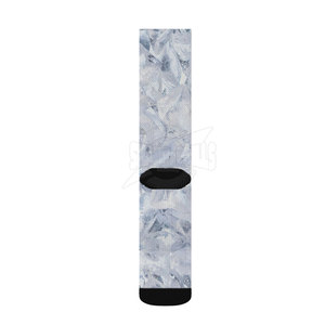 Chaussettes longues respirantes de couleur unie Chaussettes en coton à tricoter de haute qualité pour les meilleures ventes - Product Image 4