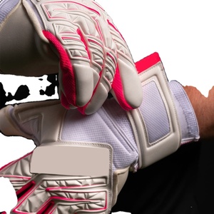 Guantes de Portero de Fútbol de Látex a Precio de Mayoreo, Impermeables, Transpirables, Profesionales, de Color Sólido, para Exteriores, con Dedos Completos - Product Image 3