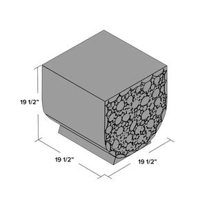 Wholesale wooden end <b>table</b> fancy beside <b>sofa</b> decorative vase <b>table</b> for home furniture living room bedroom office decoration - Product Image 5