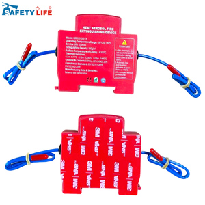 Dispositif d'extinction d'incendie automatique en métal, type rail, pour <span class=keywords><strong>armoire</strong></span> de distribution de gaz aérosol chaud, boîtier de compteur, rouge, de Chine, 20g 30g - Product Image 5