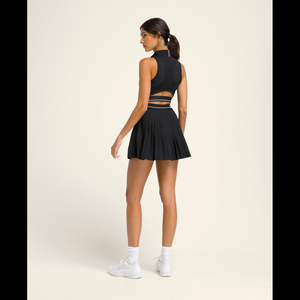 OEM Private Label Women Tennis Skirt <b>Set</b> Premium Sportswear Breathable Quick Dry Skort Custom Bulk Supplier Manufacturing - Product Image 6