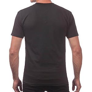 Vente en Gros de T-shirts à Col V à Manches Courtes en Coton 100% Slim Fit pour Hommes - Product Image 3