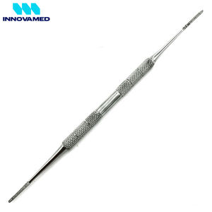 Kit professionnel de pédicure et podologie en acier inoxydable, curettes et limes à ongles, outils double face pour ongles incarnés par Innovamed - Product Image 3