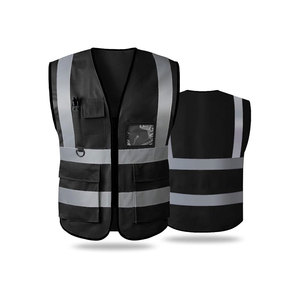 Chaqueta DE TRABAJO reflectante de poliéster 100% personalizada del fabricante para hombre, chaleco reflectante transpirable de alta visibilidad - Product Image 1