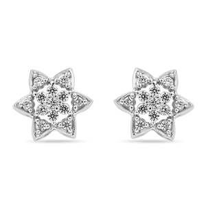ชุดเครื่องประดับเงิน Zarkan Star Power รุ่นคลาสสิค สีทอง สีโรสโกลด์ ประดับมุก เซอร์คอน เพชร รูปทรงเรขาคณิต รูปหัวใจ สำหรับงานแต่งงาน งานปาร์ตี้ และของขวัญ - Product Image 4