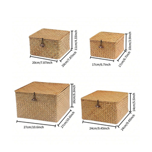 Vente en gros de 3 paniers de rangement pour carex, jouets pour enfants, organisateur pour pépinière et cuisine, solution de rangement pour la maison - Product Image 3