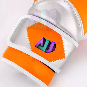 Guantes de Boxeo Hechos a Medida a Precio Razonable, Cuero PU, Absorben la Humedad, Transpirables, Ligeros, Cierre de Velcro - Product Image 4