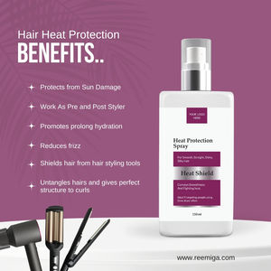 Aceite Capilar de Marca Privada con Protección Térmica, Fórmula Brillante Sin Crueldad Animal y Sin Silicona, Hecho en India - Product Image 2