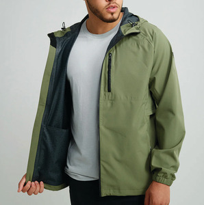 Chaqueta de invierno al aire libre de alta calidad para adultos transpirable a prueba de viento impermeable con cierre de cremallera ropa de pesca de punto - Product Image 6