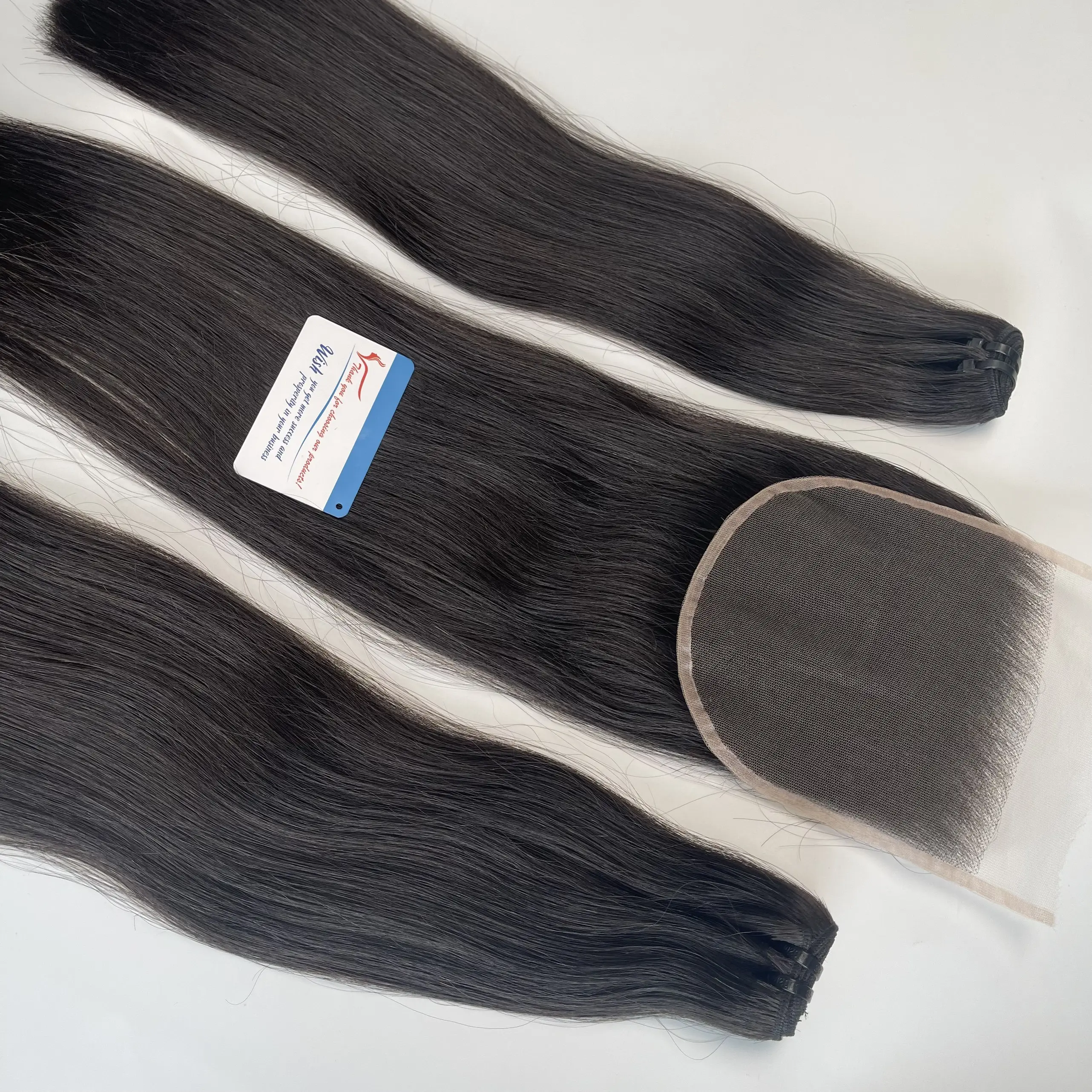 Прямые волосы с выровненными кутикулами, волосы Remy, вьетнамские 100% человеческие волосы, двойная вытяжка, необработанные натуральные необработанные волосы