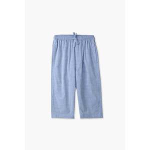 Traje de lino de 2 piezas para damas, conjunto de pantalones formales de oficina, ajuste holgado para la temporada de verano y otoño - Product Image 2