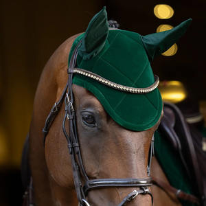 Velo para Moscas Premium Transpirable, Estilo Elegante para Caballos de Entrenamiento y Exhibición, Orejera Ligera de Ganchillo para Caballos - Product Image 5