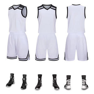 Maillot et short de basket-ball pour hommes, légers, respirants, à séchage rapide, vêtements de sport athlétiques pour l'entraînement, les matchs et les tenues d'équipe - Product Image 3