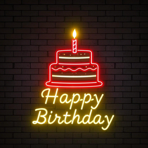 Insegna al Neon LED Personalizzata IPixel per Interni o Esterni, Impermeabile IP67, Decorazione Luminosa 'Buon Compleanno' o 'Sposami' - Product Image 2