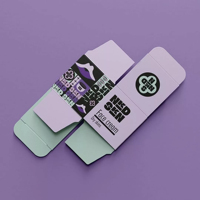 Boîte cadeau écologique personnalisée en matériaux recyclés pour aliments pour bébés, bonbons, infusions nutritionnelles - Élégante pour le commerce électronique