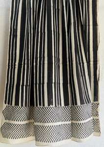 Respirant fait à la main 100% coton main bloc imprimé écharpe Boho Chic Jaipur fabriqué à la main écharpe légère en coton doux - Product Image 5