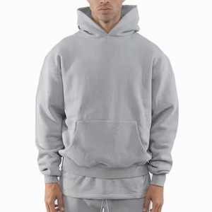 Sweat-shirts à capuche personnalisés pour hommes, en polyester/coton, molleton épais, écologiques, coupe classique, streetwear, hiver - Product Image 4