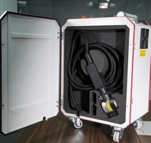 เครื่องเลเซอร์พัลส์เกรดอุตสาหกรรม ระบบดิจิตอลอัตโนมัติ สำหรับกำจัดสนิมบนอะลูมิเนียมและทองแดง - Product Image 6