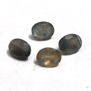 Labradorita mural 10x8mm ovalada facetada 2,85 CTS, ewelry - Product Image 1