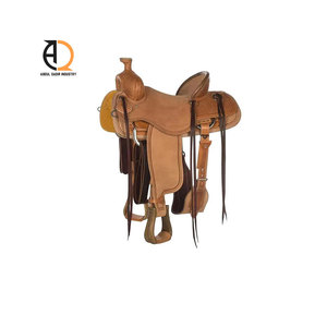 Sillas de Montar de Cuero para Caballos, Estilo Occidental e Inglés, Juego de Equitación - Product Image 2
