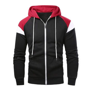 Latest Design Hot Sale Men's Hoodie Sweatshirts Custom Manufacturer Winter Zipper Zip Up Tops Pullover Fleece Hooded Men Hoodies - Product Image 1