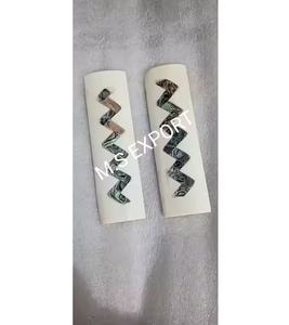 Amor estilo Animal tema camello hueso marfil cuchillo mango tallado a mano cuerno de búfalo con escala MOP diseño pulido artesanías naturales - Product Image 2