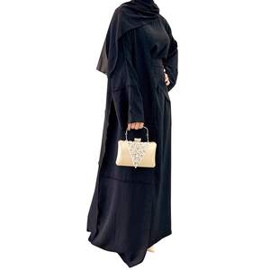 Robe Abaya Musulmane pour Femme Ensemble Trois Pièces Islamique personnalisé par Sialkot sports - Product Image 3