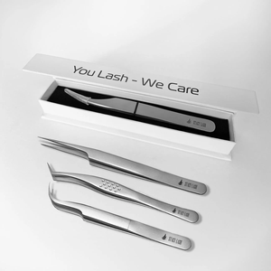 Stainless Steel STL-5 Eyelash Tweezers by for Stacy Lash Essential Eyelash Supplies for Extensions - Product Image 6