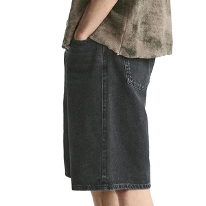 Wholesale Custom <b>Baggy</b> Fit Faded Comfortable Casual Denim <b>Shorts</b> For <b>Men</b> Breathable Summer Wear Jeans Pants Boxing <b>Shorts</b> <b>Men</b> - Product Image 4