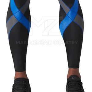 Leggings de compression pour le sport et la remise en forme, push-up, haute élasticité, compression abdominale, leggings d'entraînement pour hommes - Product Image 6