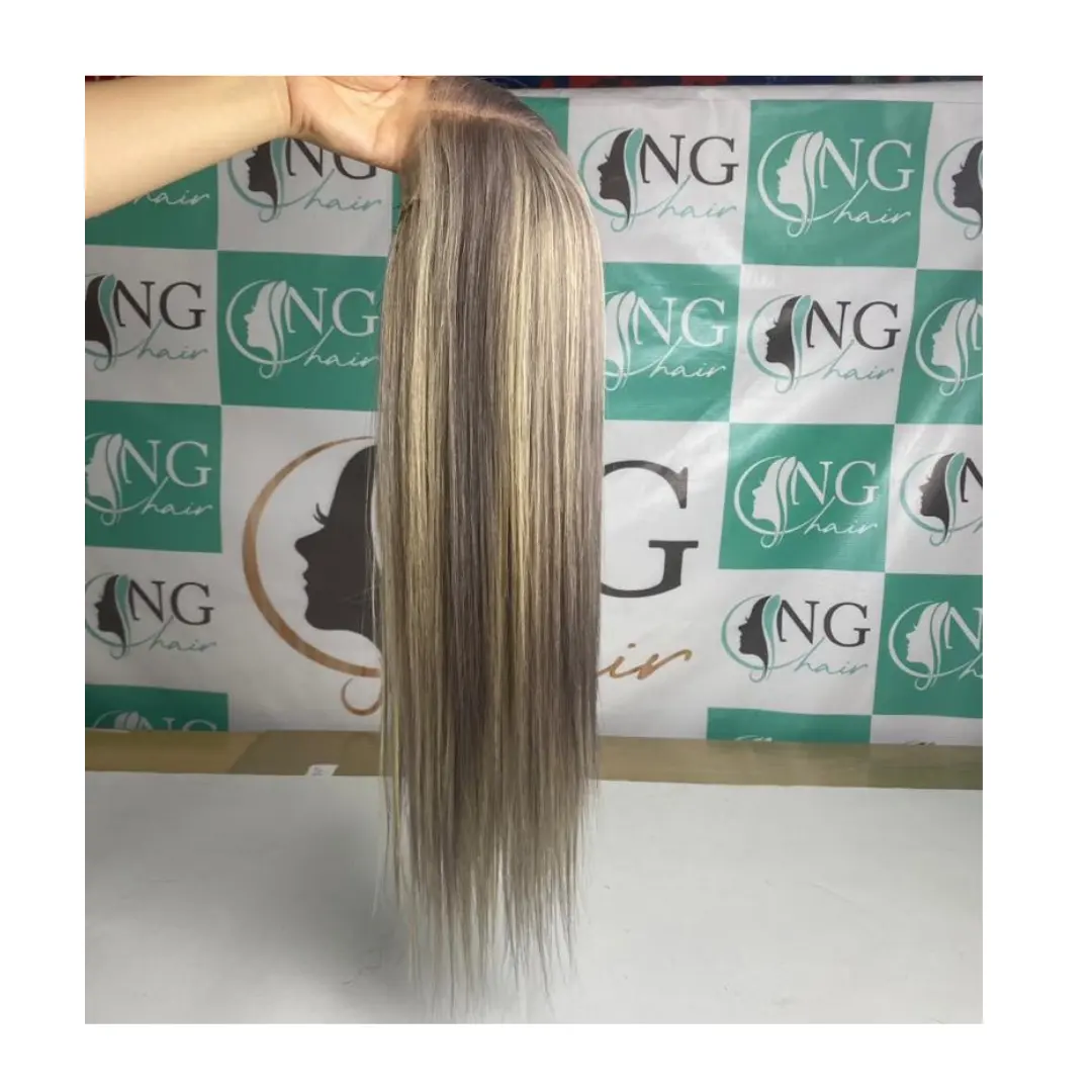 Высококачественный новый продукт-HD кружевной прямой парик 13*4 100% человеческих волос от Nghair