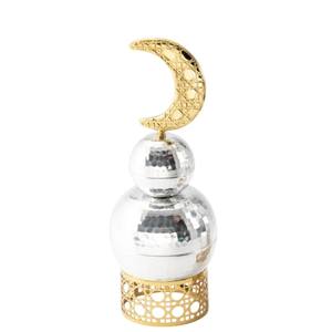 ของตกแต่งรอมฎอนสีทองหรูหราเครื่องประดับโลหะรูปพระจันทร์เสี้ยวและรูปปั้นมินาเร็ทสำหรับงานปาร์ตี้ - Product Image 4