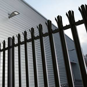 Clôture de <span class=keywords><strong>jardin</strong></span> <span class=keywords><strong>en</strong></span> acier moderne à haute sécurité, galvanisée à chaud, anti-rouille, revêtue de poudre, facile à assembler, très vendue - Product Image 1