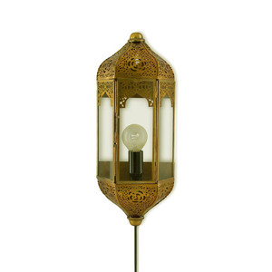 Luminaire décoratif marocain en laiton, nouveau design, pour mariage, maison, hôtel, restaurant, bureau. Haute qualité, fabriqué en Inde. - Product Image 4