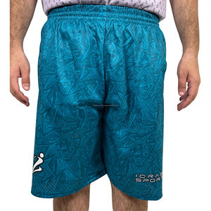 Logo personnalisé couleur double couche Designer Mesh Shorts doublure été Sublimation partout impression vierge Mesh Men Shorts - Product Image 1