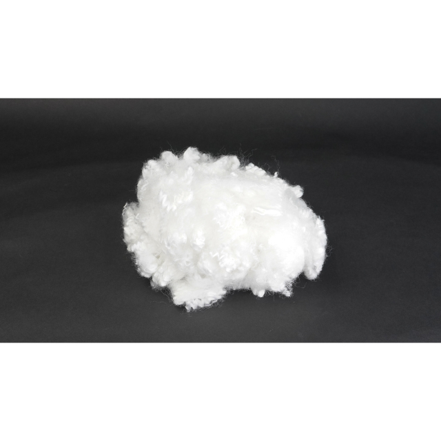 ECO-FRIENDLY RECYCLED FIBER WITH SILICON POLYESTER FIBER FOR STUFFING MATERIAL WHITE SILICON SEMI VIRGIN SOUTH KOREA